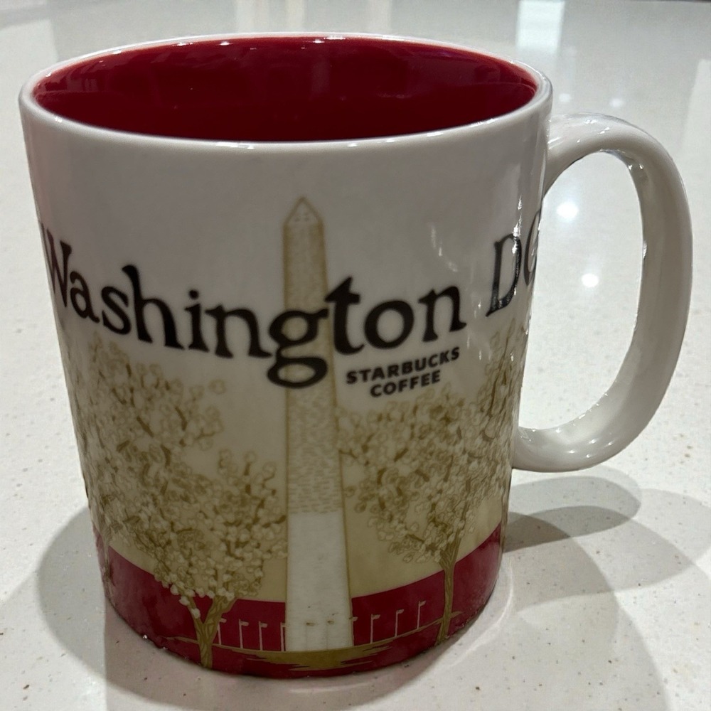 Original‎ Starbucks Washington DC Collectors Series Mug 2011 16 oz NEW With Tag